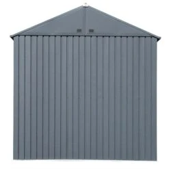 Arrow Elite Steel Storage Shed, 8x6, Anthracite 26 Arrow Elite Steel Storage Shed, 8x6, Anthracite -Shelterlogic 026862113566 10