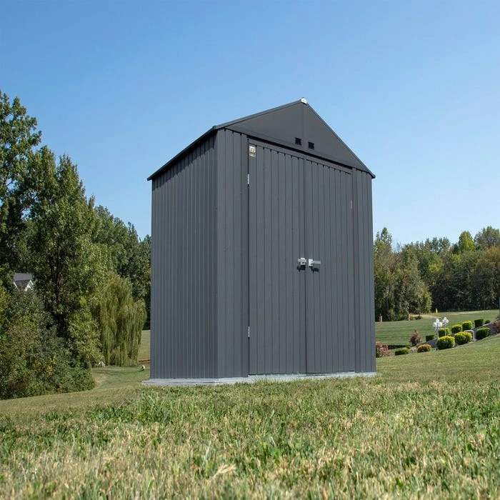 Arrow Elite Steel Storage Shed, 8x6, Anthracite 16 Arrow Elite Steel Storage Shed, 8x6, Anthracite - Image 14