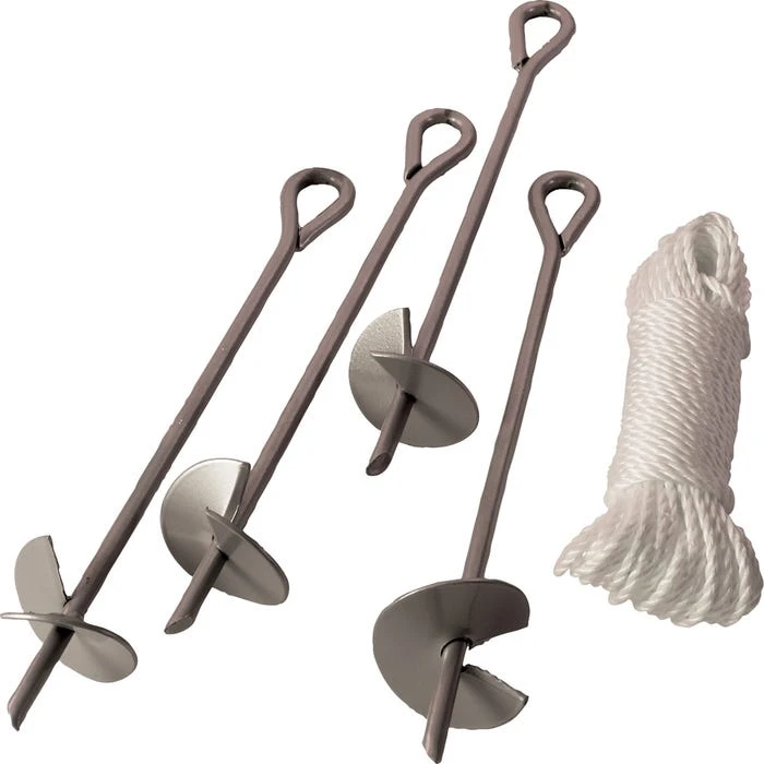 ShelterLogic ShelterAuger Earth Anchors, 15 In. 3 ShelterLogic ShelterAuger Earth Anchors, 15 In.