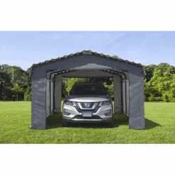 Enclosure Kit For Arrow Carport, 12 Ft. X 20 Ft. Gray 18 Enclosure Kit For Arrow Carport, 12 Ft. X 20 Ft. Gray -Shelterlogic 10181 image 01