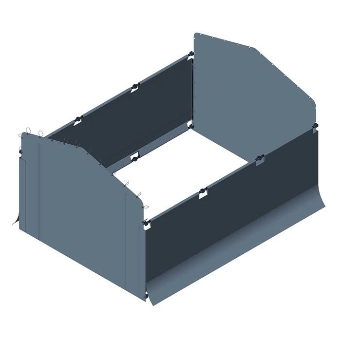 Enclosure Kit For Arrow Carport, 12 Ft. X 20 Ft. Gray 4 Enclosure Kit For Arrow Carport, 12 Ft. X 20 Ft. Gray - Image 2