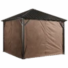 Curtains For Dakota Gazebo, 10 Ft. X 12 Ft. Brown, Gazebo Not Included 1 Curtains For Dakota Gazebo, 10 Ft. X 12 Ft. Brown, Gazebo Not Included -Shelterlogic 135 9163872