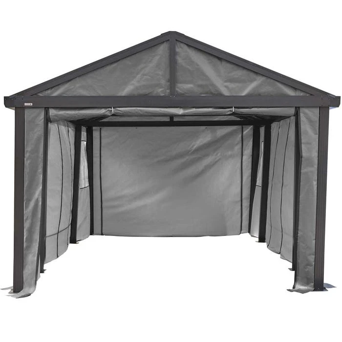Samara Carport Enclosure Kit, 12 Ft. X 20 Ft. 3 Samara Carport Enclosure Kit, 12 Ft. X 20 Ft.