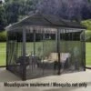 Mosquito Netting For The Sedona Gazebo -Shelterlogic 1402 v sedona 10 x12 mosquito net