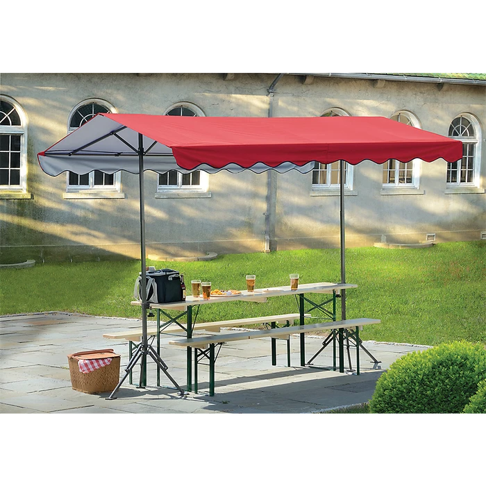 ShelterLogic Quick Clamp Outdoor Shade Canopy Chili 4 ShelterLogic Quick Clamp Outdoor Shade Canopy Chili - Image 2