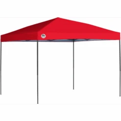 Shade Tech ST100 Straight Leg Pop-Up Canopy, 10 Ft. X 10 Ft. Red