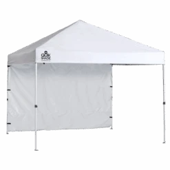 Commercial C100 Straight Leg Pop-Up Canopy, 10 Ft. X 10 Ft. White