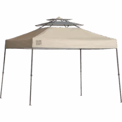 Summit X SX100 Straight Leg Pop-Up Canopy, 10 Ft. X 10 Ft. Taupe
