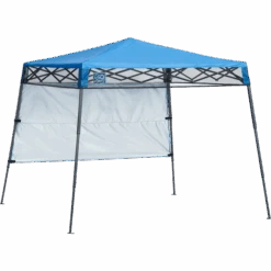 Go Hybrid Slant Leg Pop-Up Canopy, 6 Ft. X 6 Ft. Regatta Blue