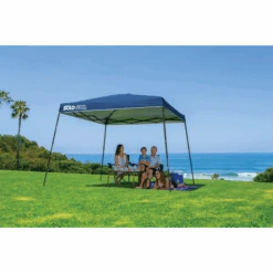 Solo Steel SOLO72 Slant Leg Pop-Up Canopy, 11 Ft. X 11 Ft. Midnight Blue -Shelterlogic 165710ds 2