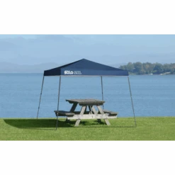 Solo Steel SOLO72 Slant Leg Pop-Up Canopy, 11 Ft. X 11 Ft. Midnight Blue -Shelterlogic 165710ds 3