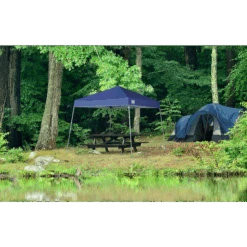 Weekender Elite WE64 Slant Leg Pop-Up Canopy, 10 Ft. X 10 Ft. Twilight Blue -Shelterlogic 167517ds 2