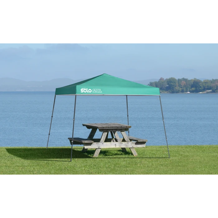 Solo Steel SOLO72 Slant Leg Pop-Up Canopy, 11 Ft. X 11 Ft. Turquoise 6 Solo Steel SOLO72 Slant Leg Pop-Up Canopy, 11 Ft. X 11 Ft. Turquoise - Image 4