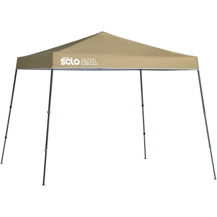 Solo Steel SOLO72 Slant Leg Pop-Up Canopy, 11 Ft. X 11 Ft. Khaki 3 Solo Steel SOLO72 Slant Leg Pop-Up Canopy, 11 Ft. X 11 Ft. Khaki
