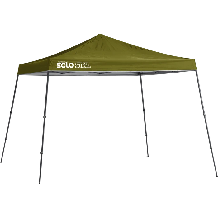 Solo Steel SOLO90 Slant Leg Pop-Up Canopy, 11 Ft. X 11 Ft. Olive 3 Solo Steel SOLO90 Slant Leg Pop-Up Canopy, 11 Ft. X 11 Ft. Olive