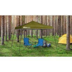 Solo Steel SOLO90 Slant Leg Pop-Up Canopy, 11 Ft. X 11 Ft. Olive 16 Solo Steel SOLO90 Slant Leg Pop-Up Canopy, 11 Ft. X 11 Ft. Olive -Shelterlogic 167548ds 3