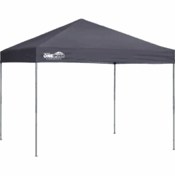 Expedition One Push EX100 Straight Leg Pop-Up Canopy, 10 Ft. X 10 Ft. Charcoal