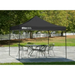 Solo Steel Straight Leg Pop-Up Canopy Tent -Shelterlogic 167555ds 4 1