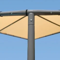 ShelterLogic 10x10 Pacifica Gazebo Canopy Charcoal Frame And Marzipan Tan Cover 21 ShelterLogic 10x10 Pacifica Gazebo Canopy Charcoal Frame And Marzipan Tan Cover -Shelterlogic 22512 detail image 06