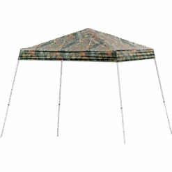 ShelterLogic HD Series Slant Leg Pop-Up Canopy, 10 Ft. X 10 Ft. Mossy Oak Break-Up®