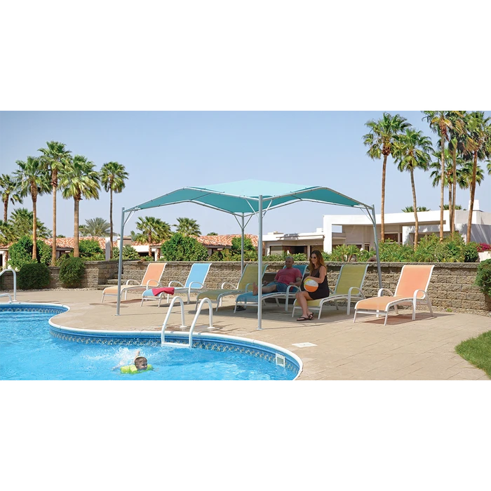 ShelterLogic Monterey Canopy, 12 Ft. X 12 Ft. Teal 4 ShelterLogic Monterey Canopy, 12 Ft. X 12 Ft. Teal - Image 2