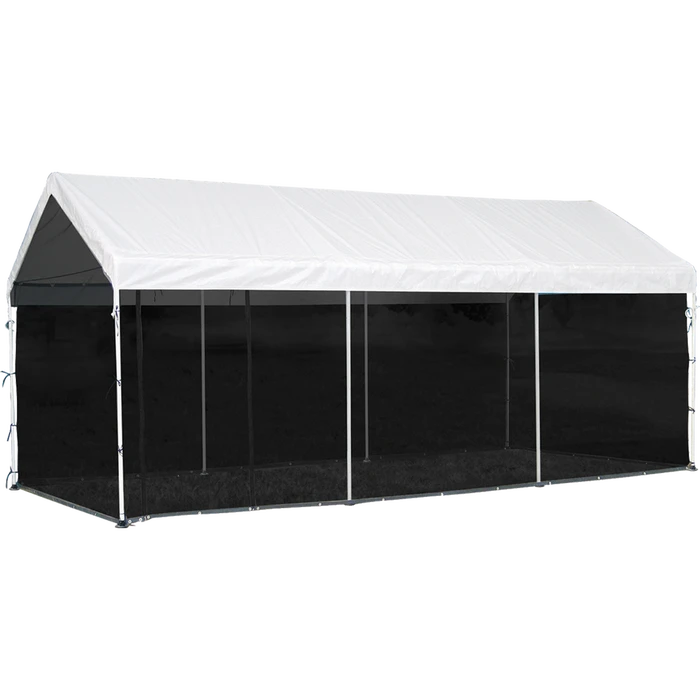 ShelterLogic Max AP™ Canopy 2-in-1 With Screen Kit, 10 Ft. X 20 Ft. 3 ShelterLogic Max AP™ Canopy 2-in-1 With Screen Kit, 10 Ft. X 20 Ft.