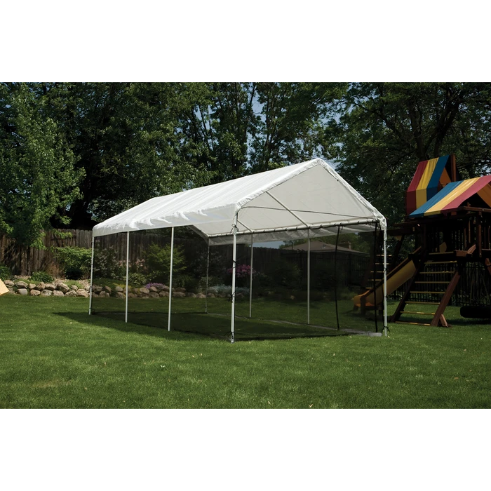 ShelterLogic Max AP™ Canopy 2-in-1 With Screen Kit, 10 Ft. X 20 Ft. 6 ShelterLogic Max AP™ Canopy 2-in-1 With Screen Kit, 10 Ft. X 20 Ft. - Image 4
