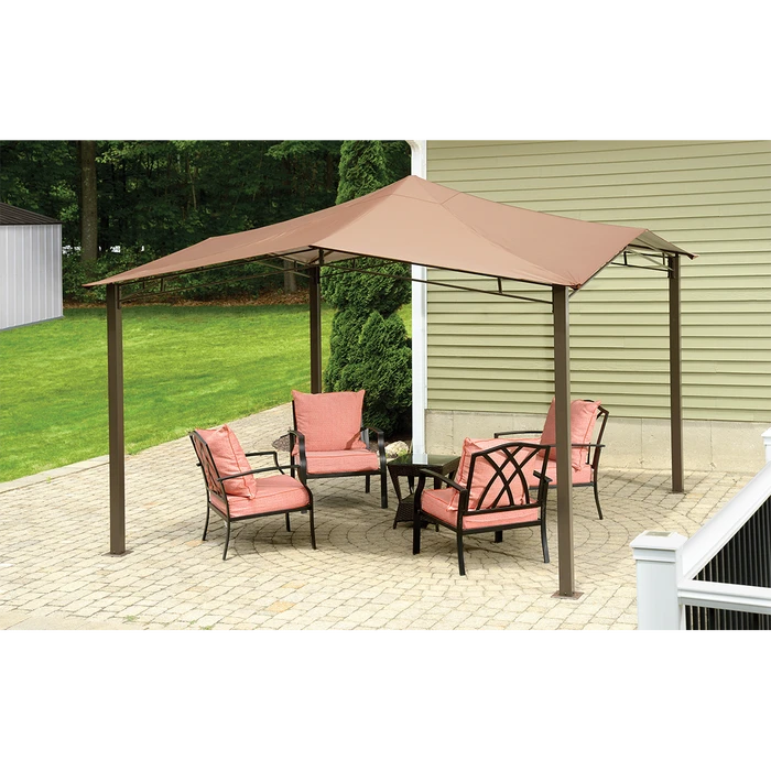ShelterLogic Sequoia Gazebo, 12 Ft. X 12 Ft. Bronze 4 ShelterLogic Sequoia Gazebo, 12 Ft. X 12 Ft. Bronze - Image 2