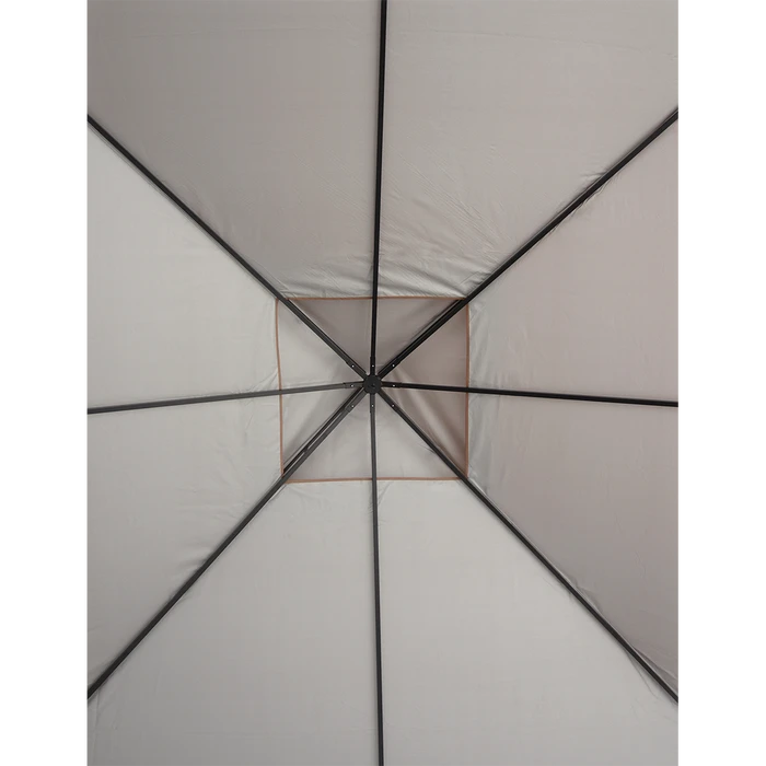 ShelterLogic Redwood Gazebo, 11 Ft. X 11 Ft. Bronze 7 ShelterLogic Redwood Gazebo, 11 Ft. X 11 Ft. Bronze - Image 5