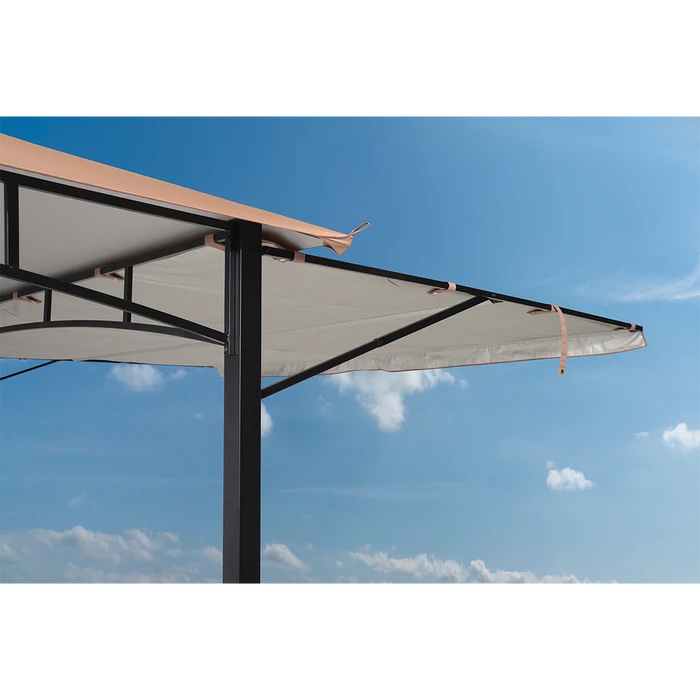 ShelterLogic Redwood Gazebo, 11 Ft. X 11 Ft. Bronze 11 ShelterLogic Redwood Gazebo, 11 Ft. X 11 Ft. Bronze - Image 9