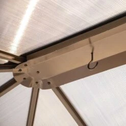 ShelterLogic Sycamore Gazebo, 10 Ft. X 12 Ft. Dark Coffee -Shelterlogic 24024 detail image 06