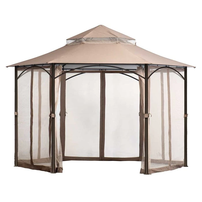 ShelterLogic Magnolia Gazebo, 11 Ft. X 11 Ft. Bronze 3 ShelterLogic Magnolia Gazebo, 11 Ft. X 11 Ft. Bronze
