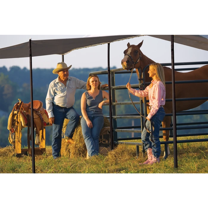 ShelterLogic Shade Cloth, 6 Ft. X 25 Ft. Black 5 ShelterLogic Shade Cloth, 6 Ft. X 25 Ft. Black - Image 3
