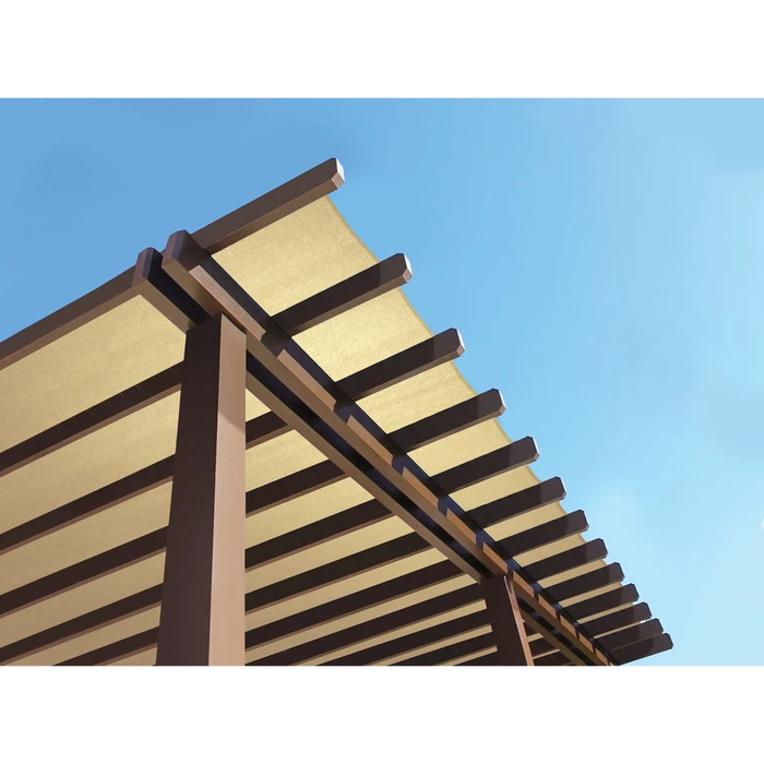 ShelterLogic Shade Cloth, 6 Ft. X 15 Ft. Sand 4 ShelterLogic Shade Cloth, 6 Ft. X 15 Ft. Sand - Image 2