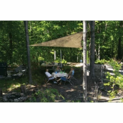 ShelterLogic Shade Sail Triangle, 12 Ft. X 12 Ft. Sand -Shelterlogic 25728 7