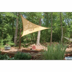 ShelterLogic Shade Sail Triangle, 16 Ft. X 16 Ft. Sand -Shelterlogic 25729 4