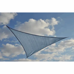 ShelterLogic Shade Sail Triangle, 12 Ft. X 12 Ft. X Heavyweight Sea Blue 14 ShelterLogic Shade Sail Triangle, 12 Ft. X 12 Ft. X Heavyweight Sea Blue -Shelterlogic 25733 4