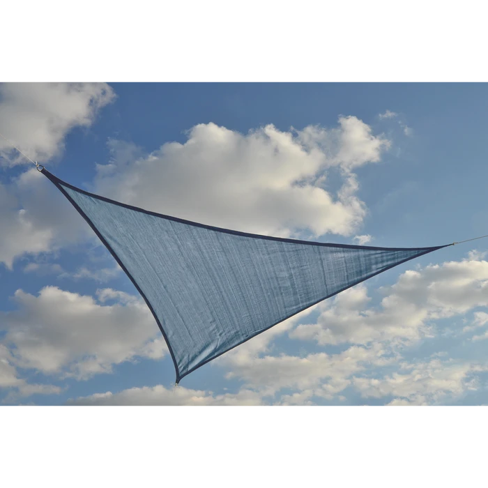 ShelterLogic Shade Sail Triangle, 12 Ft. X 12 Ft. X Heavyweight Sea Blue 7 ShelterLogic Shade Sail Triangle, 12 Ft. X 12 Ft. X Heavyweight Sea Blue - Image 5