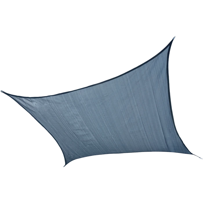 ShelterLogic Shade Sail Square, 12 Ft. X 12 Ft. X Heavyweight Sea Blue 3 ShelterLogic Shade Sail Square, 12 Ft. X 12 Ft. X Heavyweight Sea Blue