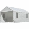 ShelterLogic Max AP™ Canopy Enclosure Kit With Windows, 10 Ft. X 20 Ft. 2 ShelterLogic Max AP™ Canopy Enclosure Kit With Windows, 10 Ft. X 20 Ft. -Shelterlogic 25772