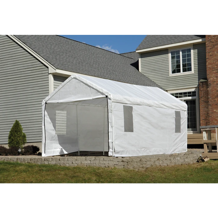 ShelterLogic Max AP™ Canopy Enclosure Kit With Windows, 10 Ft. X 20 Ft. 5 ShelterLogic Max AP™ Canopy Enclosure Kit With Windows, 10 Ft. X 20 Ft. - Image 3