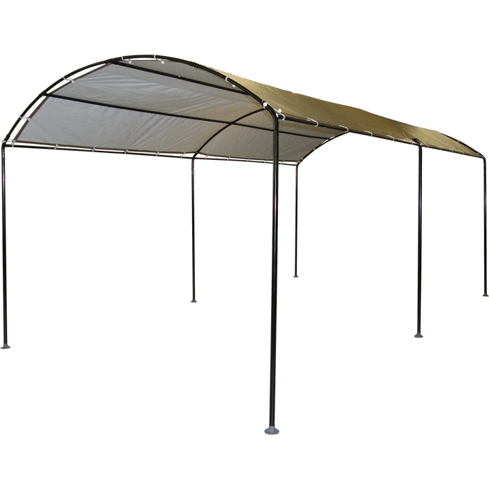 ShelterLogic Monarc Canopy™ 10 Ft. X 18 Ft. Sandstone 3 ShelterLogic Monarc Canopy™ 10 Ft. X 18 Ft. Sandstone