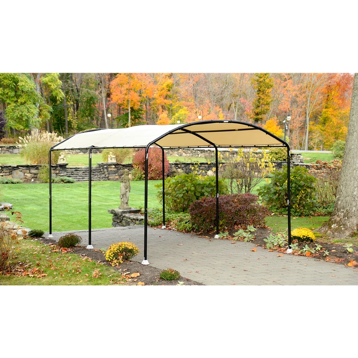 ShelterLogic Monarc Canopy™ 10 Ft. X 18 Ft. Sandstone 5 ShelterLogic Monarc Canopy™ 10 Ft. X 18 Ft. Sandstone - Image 3