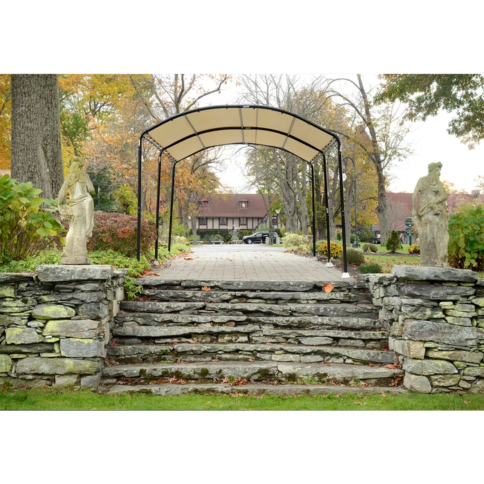 ShelterLogic Monarc Canopy™ 10 Ft. X 18 Ft. Sandstone 6 ShelterLogic Monarc Canopy™ 10 Ft. X 18 Ft. Sandstone - Image 4