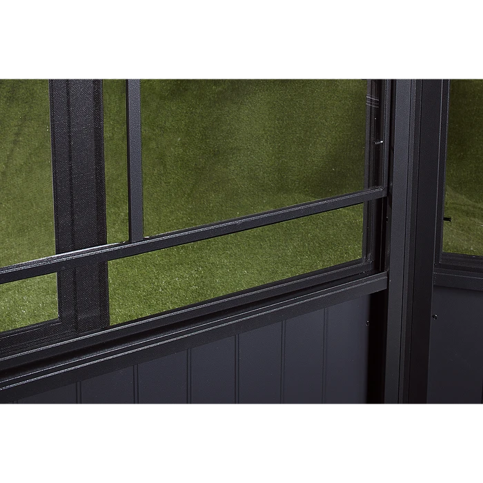 Charleston Solarium, 12 Ft. X 12 Ft. Dark Gray 5 Charleston Solarium, 12 Ft. X 12 Ft. Dark Gray - Image 3