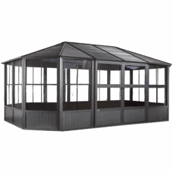 Charleston Solarium, 12 Ft. X 18 Ft. Dark Gray