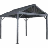Sanibel I Hardtop Gazebo, 8 Ft. X 8 Ft. Light Gray 1 Sanibel I Hardtop Gazebo, 8 Ft. X 8 Ft. Light Gray -Shelterlogic 500 8162820