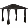Genova Hardtop Gazebo 1 Genova Hardtop Gazebo -Shelterlogic 500 8164138 1