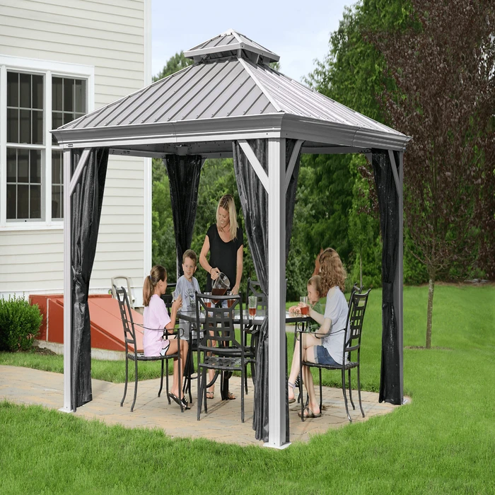 Sojag Monaco Champagne 10 Ft. X 10 Ft. Gazebo 7 Sojag Monaco Champagne 10 Ft. X 10 Ft. Gazebo - Image 5