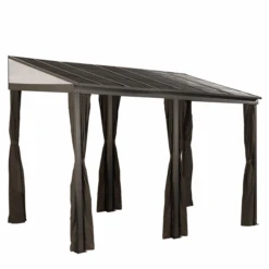 PORTLAND Wall Gazebo 10 X 16 13 PORTLAND Wall Gazebo 10 X 16 -Shelterlogic 500 9167719 portland 10x16 silo image 01